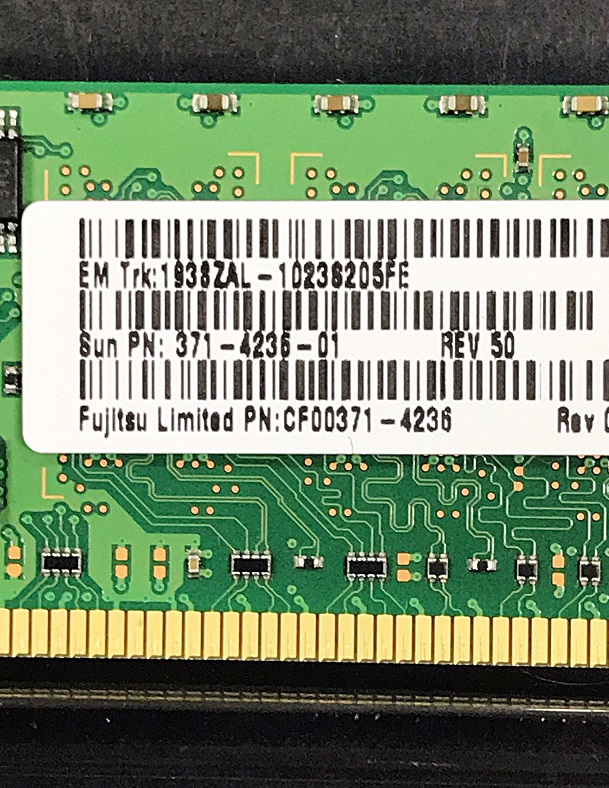 REF, Sun SELX2F2Z / 371-4236 [TorCompTH Thailand - ขาย จำหน่าย ราคา] Sun 2GB DDR2-667 1-Rank DIMM, RoHS:Y for M4000 M5000