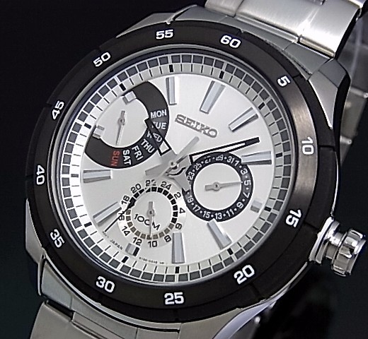 Seiko Men's SNT021 Stainless Steel Watch - Silver