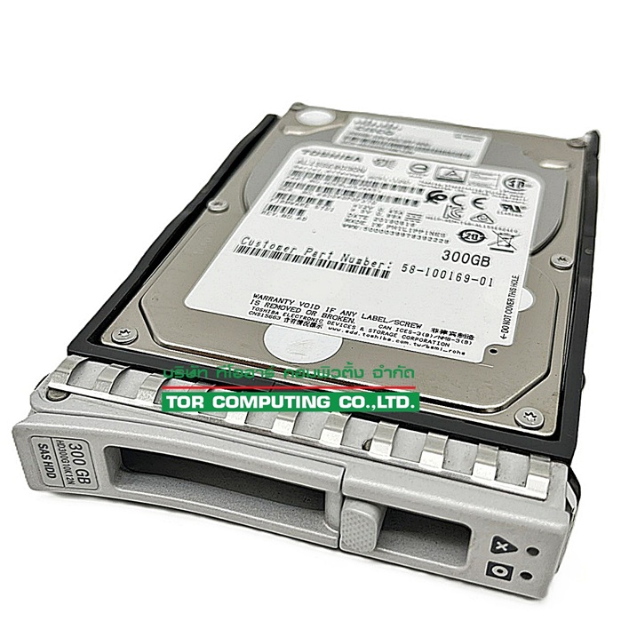 Cisco HD300G10K12N [TorCompTH Thailand ขายจำหน่าย ราคา] Cisco 300GB 10K 12G SAS SFF HDD with Tray for UCS C240 M5