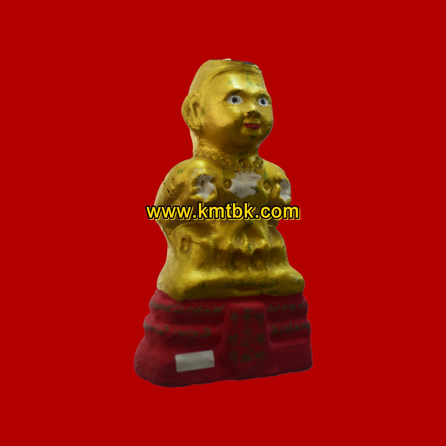 กุมารทองเจ้าสัวน้อย หลวงปู่แย้ม วัดสามง่าม จ.นครปฐม ขนาดตั้งบูชา ปี2556 ของแท้จากวัด