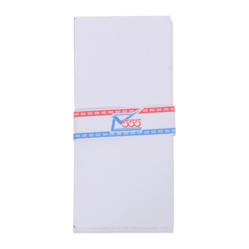 ซองขาว 555 No.9/125 100g. ฝาขนาน (แพ็ค 50 ซอง)