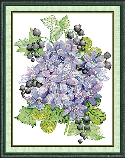 Purple blossom (ไม่พิมพ์/พิมพ์ลาย)