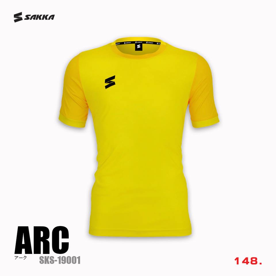 SKS19001 เสื้อกีฬา SAKKA เหลือง