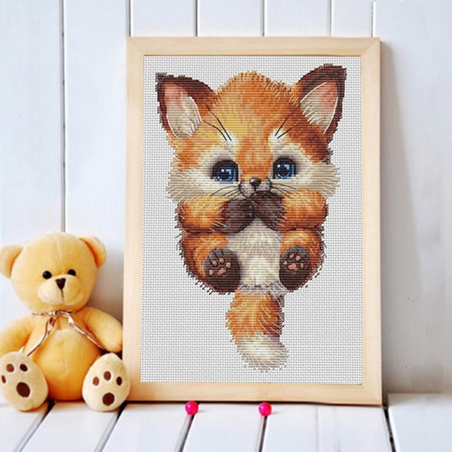 Cute little fox (ไม่พิมพ์ลาย/พิมพ์ลาย)