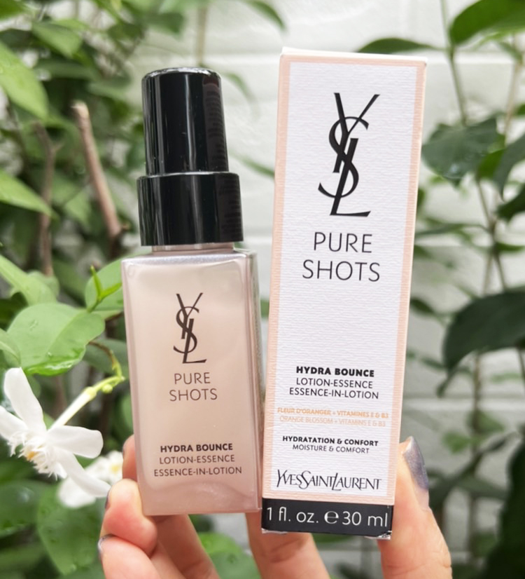 YSL Pure Shots Hydra Bounce Essence-In-Lotion 30ml. โลชั่นเสริมความชุ่มชื้นและความสบายผิว