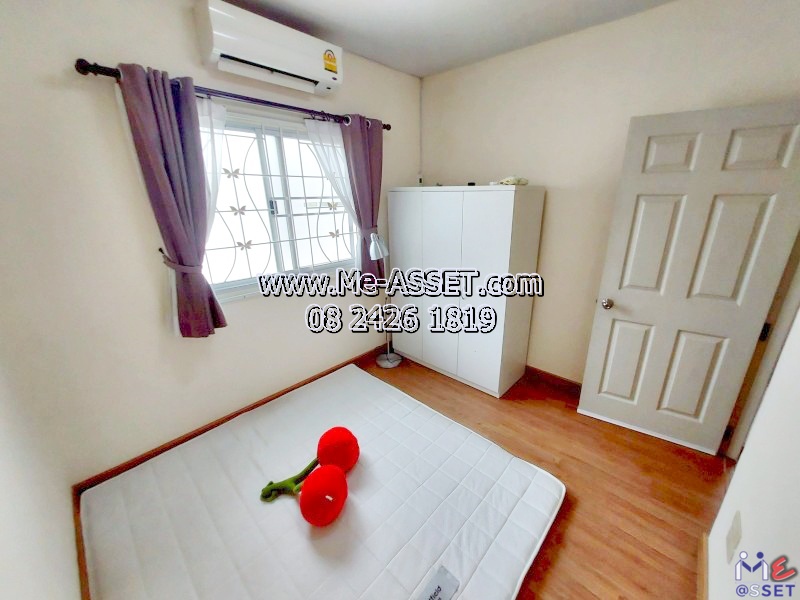 ขายทาวน์เฮ้าส์หลังริม โซนสุวรรณภูมิ-บางนา กม.18 เชื่อมลาดกระบัง บางพลี ใกล้เมกะบางนา ม.หัวเฉียว นิคมอุตสาหกรรม เดินทางสะดวก วงแหวน มอเตอร์เวย์ : มบ.นิรันดร์วิลล์ 10 : 2 ชั้น 19.5 ตร.วา