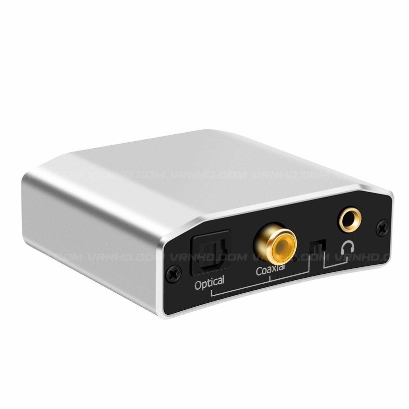 PDAC24-01USB DAC Audio 192kHz 24bit USB Type-C to Optical Coaxial 3.5mm AUX Converter Decoder