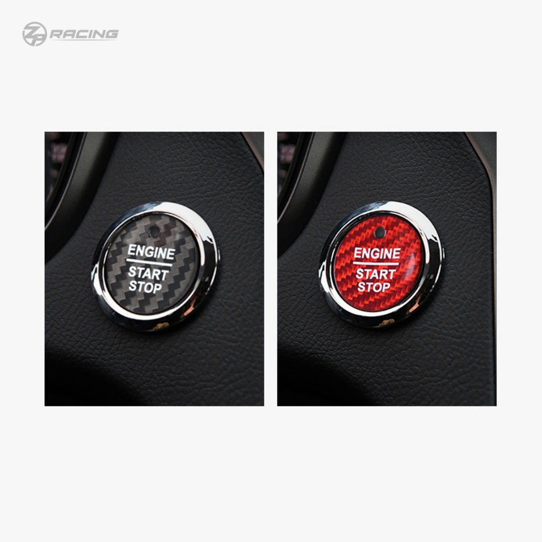 ครอบปุ่มสตาร์ท Push Start Next Gen Everest คาร์บอนแท้