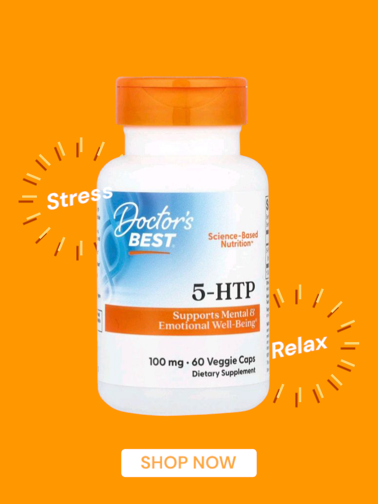 Doctor's Best Best 5-HTP 100 mg 60 Veggie Caps