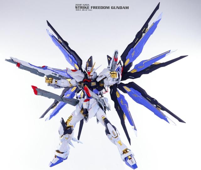 MG 8802S Strike Freedom Soul Blue + ปีกแสง WOL [DABAN]