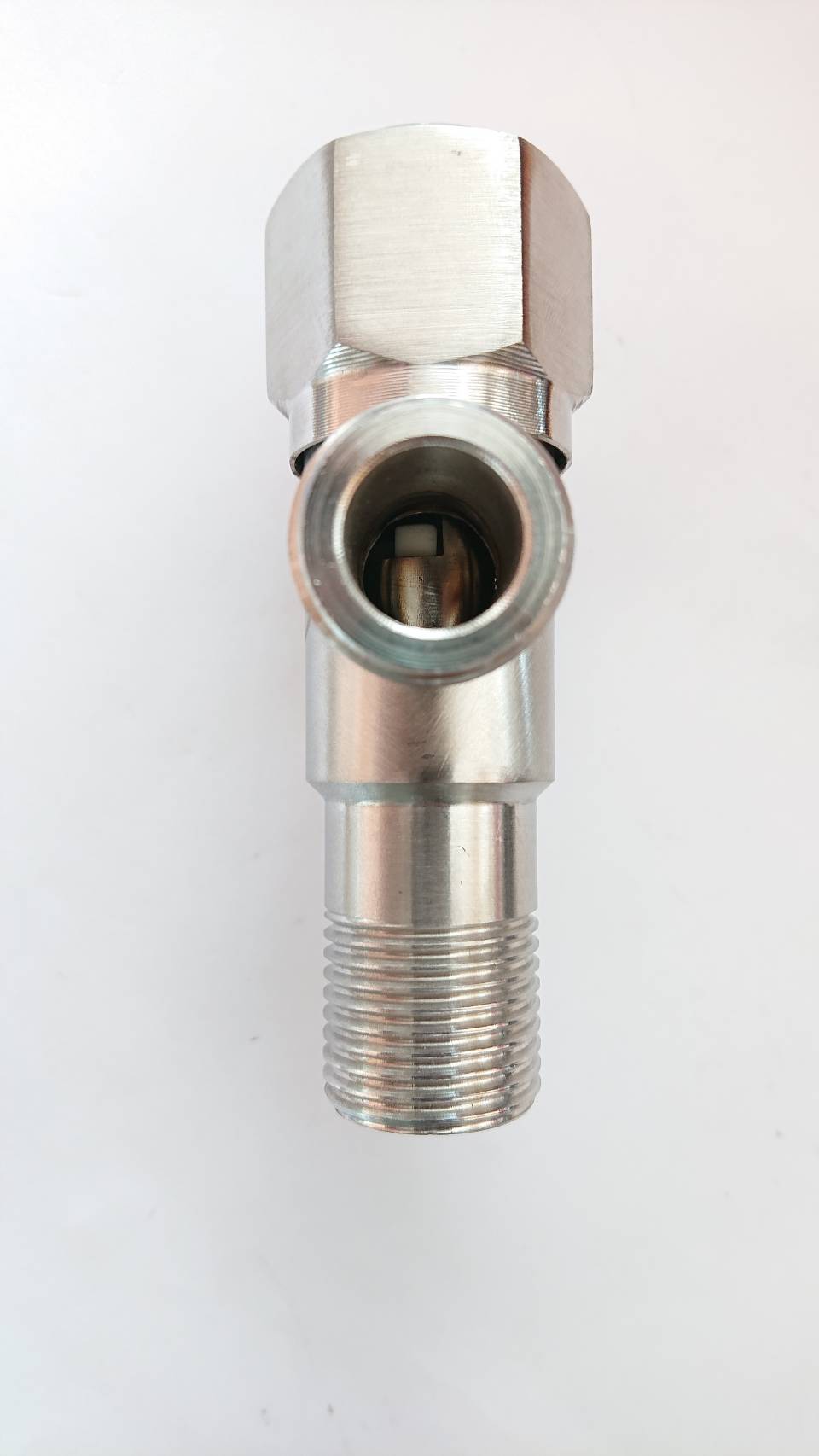 วาล์วฝักบัว 4หุน ฝังกำแพง สต๊อปวาล์ว วาล์วเปิด-ปิดน้ำ ก๊อกน้ำสแตนเลส SUS 304