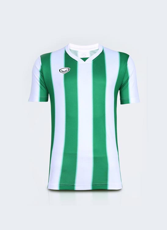 GRAND SPORT แกรนด์สปอร์ต รหัส 011577 เสื้อกีฬาพิมพ์ลาย เขียว-ขาว