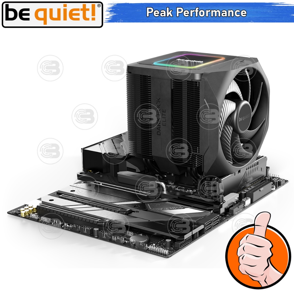 [CoolBlasterThai] Be Quiet Dark Rock Elite Heat Sink CPU Cooler (AM5/LGA1851 Ready) (BK037) ประกัน 3 ปี