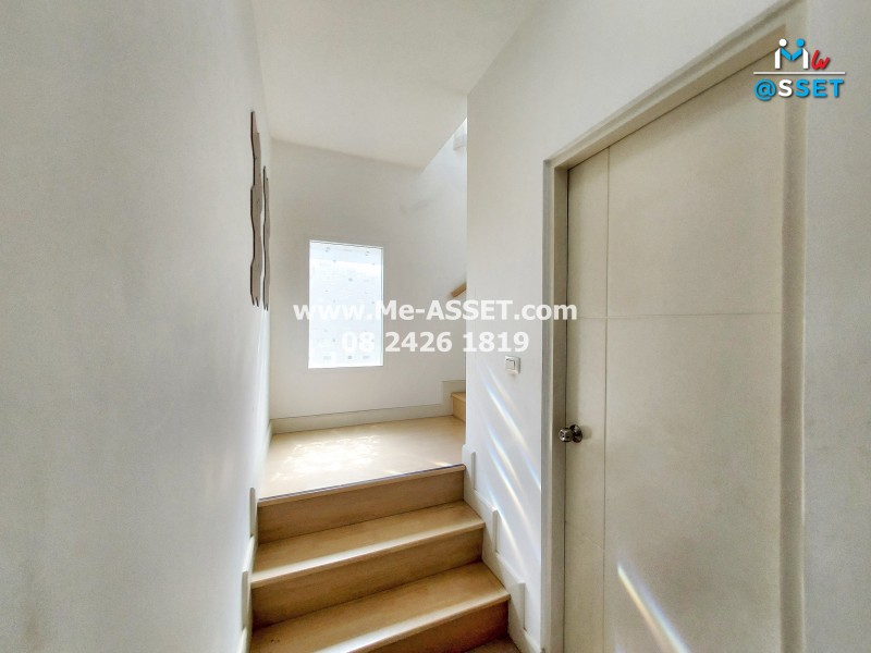 ขายบ้านเดี่ยว ใกล้ ม.มหิดล ย่าน ศาลายา วัดพระเงิน ศรีประวัติ : คณาศิริ ศาลายา : 2 ชั้น 50 ตารางวา