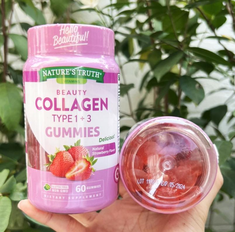 Nature’s Truth ,Gummies ,Collagen Type 1 + 3 (60Gummies) เยลลี่คอลลาเจน