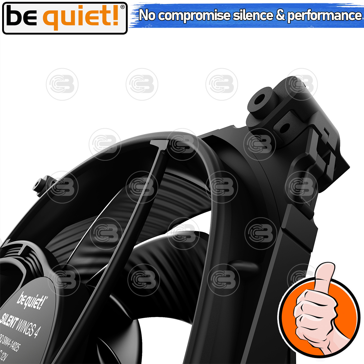 [CoolBlasterThai] Be Quiet Silent Wings 4 140mm PWM high-speed PC Fan Case (BL097) ประกัน 5 ปี