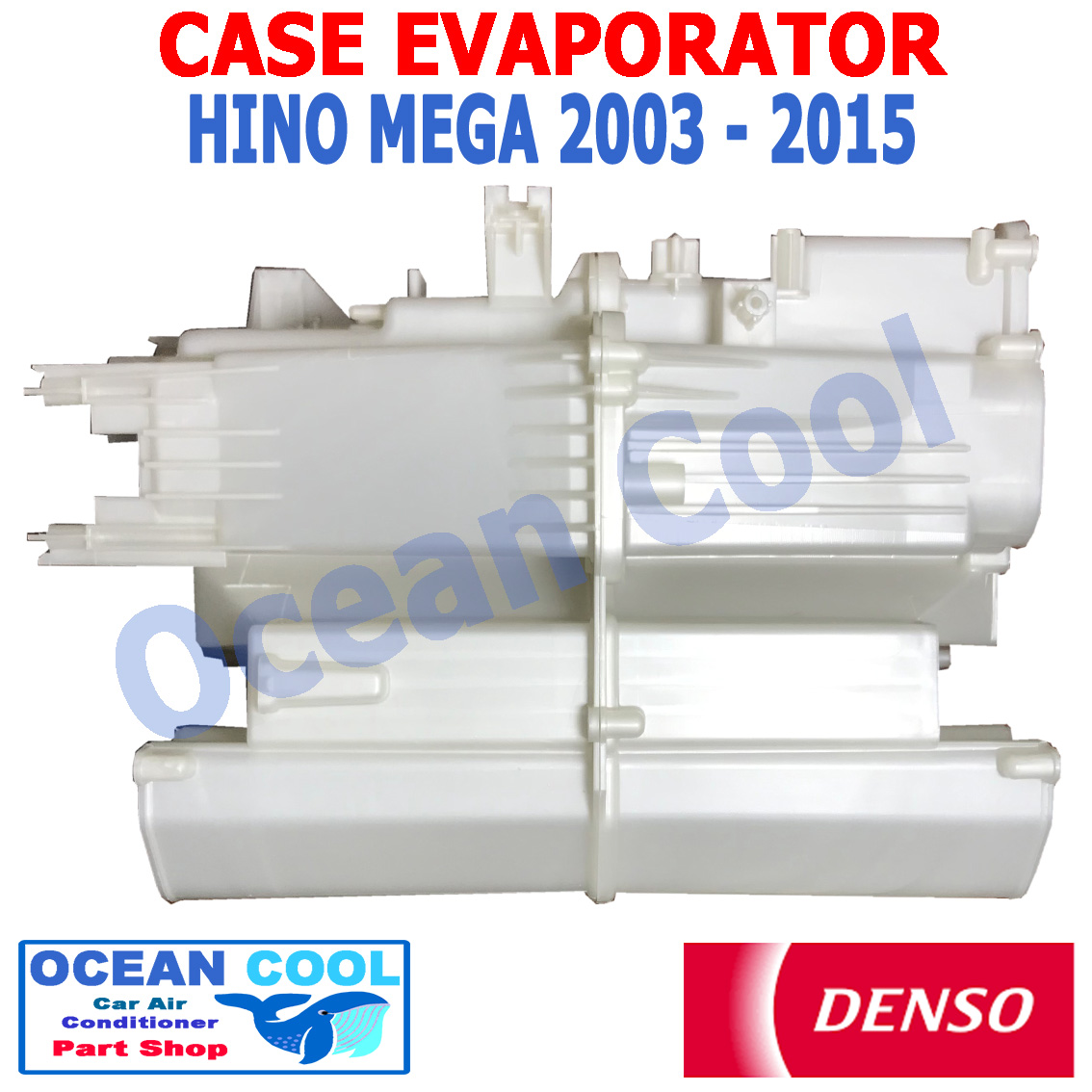 เปลือกตู้แอร์ ฮีโน่ เมก้า 2003 - 2015 EVA0065 Evaporator Case For Hino Mega Denso รหัส 116450-86904D พ.ศ. 2546 ถึง 2558 2004 2005 2006 2007 2008 2009 2010 2011 2012 2013 2014 อะไหล่ แอร์ รถยนต์