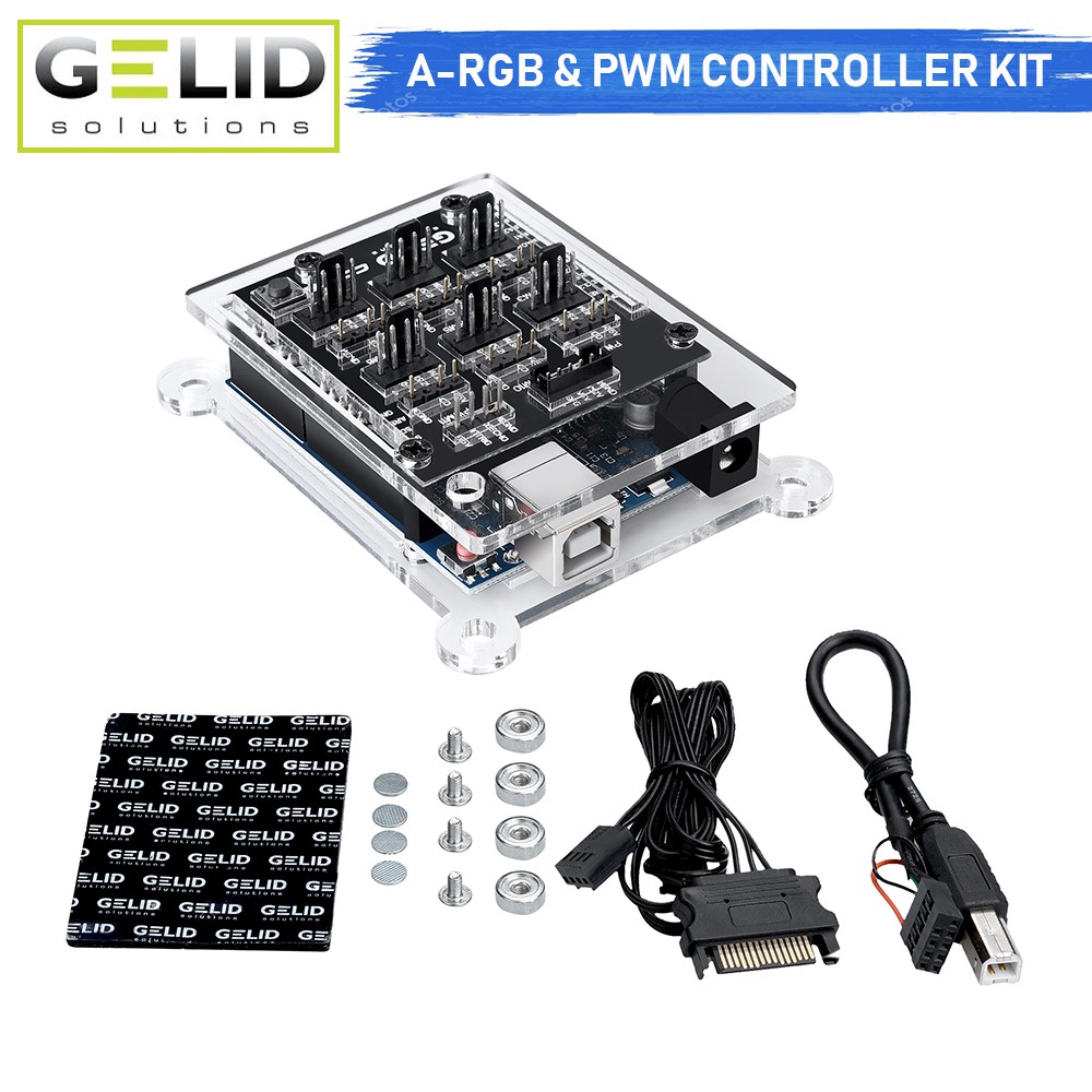 [CoolBlasterThai] GELID CODI6 A-RGB HUB+ PWM CONTROLLER HUB KIT ประกัน 2 ปี