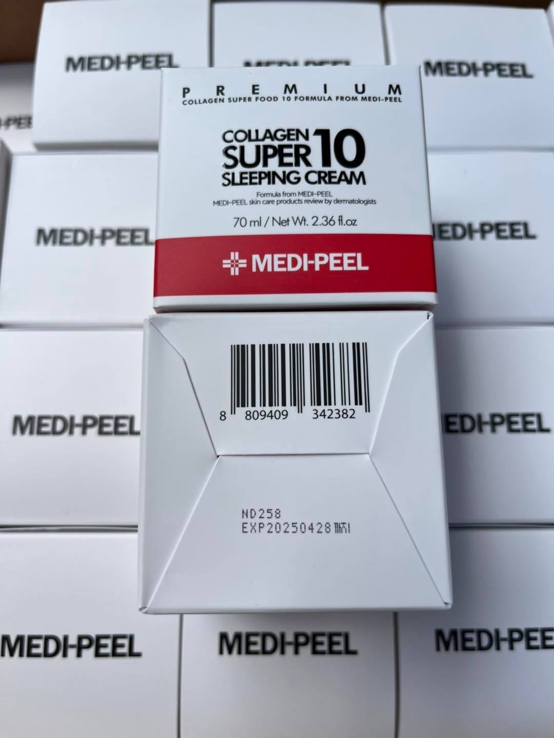 Medi-peel Collagen Super10 Sleeping Cream 70ml. ครีมคอลลาเจน