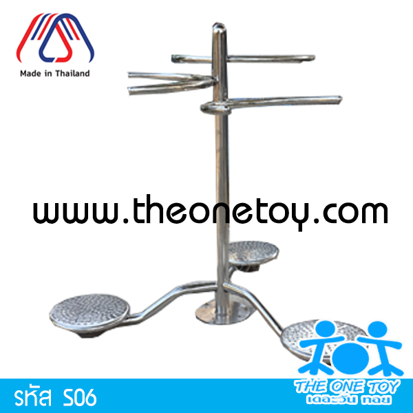 อุปกรณ์บริหารเอว (แบบบิดเอว 3 จุด)