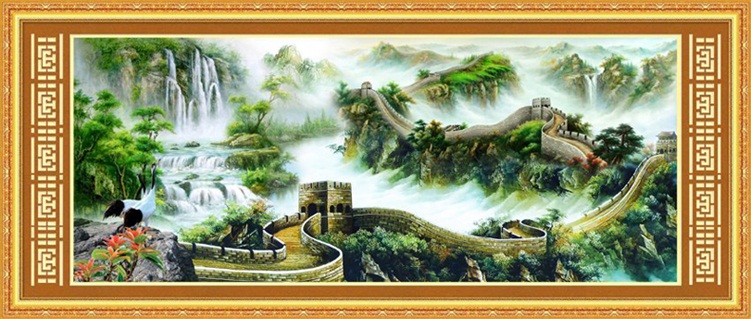 กำแพงเมืองจีน great wall (พิมพ์ลาย)