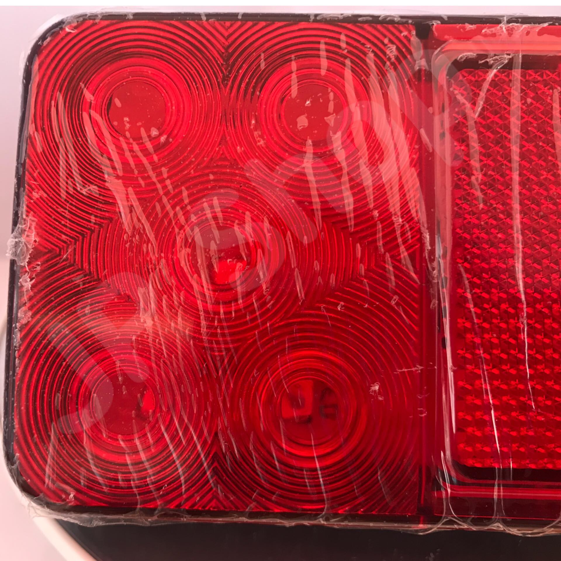 ไฟข้าง สำหรับรถบรรทุก LED 24V เหลือง-แดง #0699