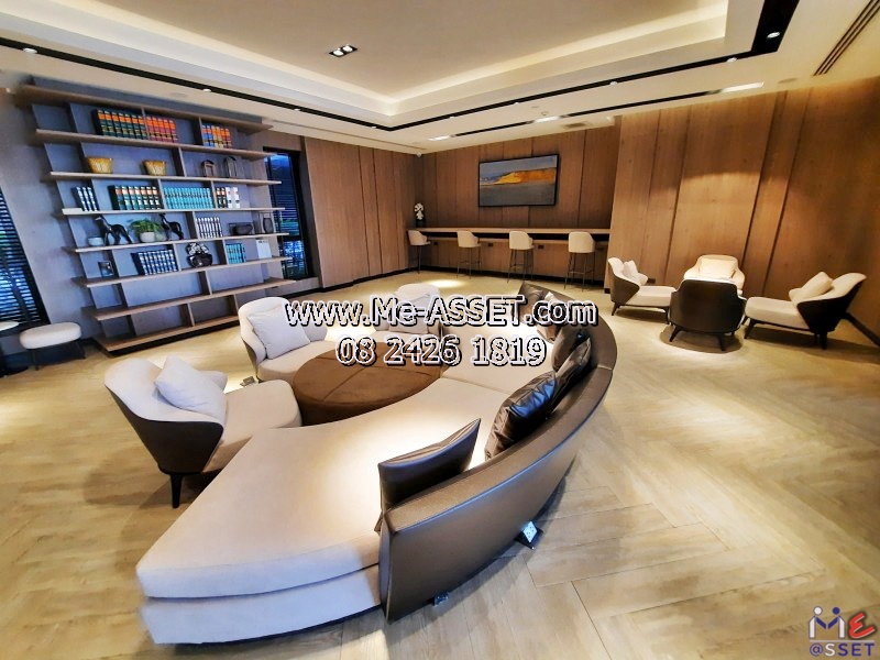 ขายคอนโดริมแม่น้ำเจ้าพระยา ใกล้รถไฟฟ้า ย่าน ตลาดต้นสัก แยกพระนั่งเกล้า สนามบินน้ำ : เดอะโพลิแทนรีฟ The Politan Rive : 31.12 ตร.เมตร