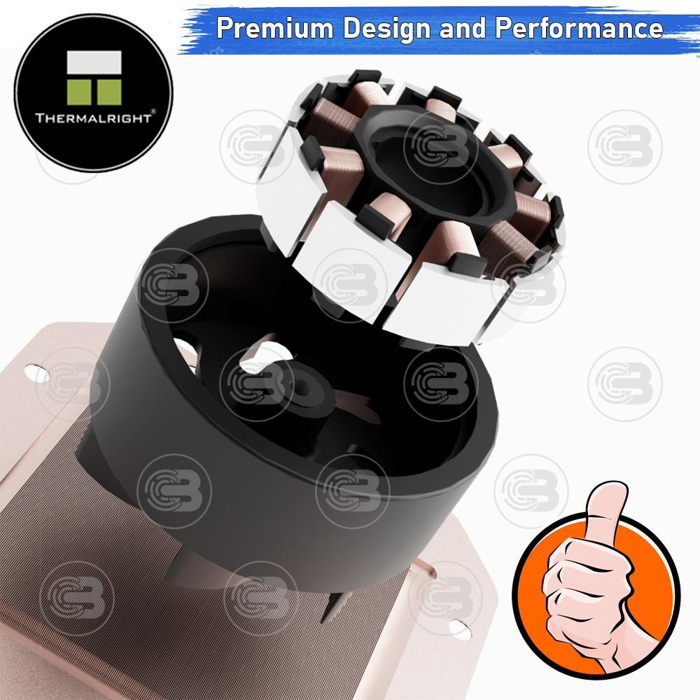 [CoolBlasterThai] Thermalright Mjolnir Vision 360 WHITE ARGB AIO Liquid CPU Cooler (AM5/LGA1851 Ready) ประกัน 5 ปี