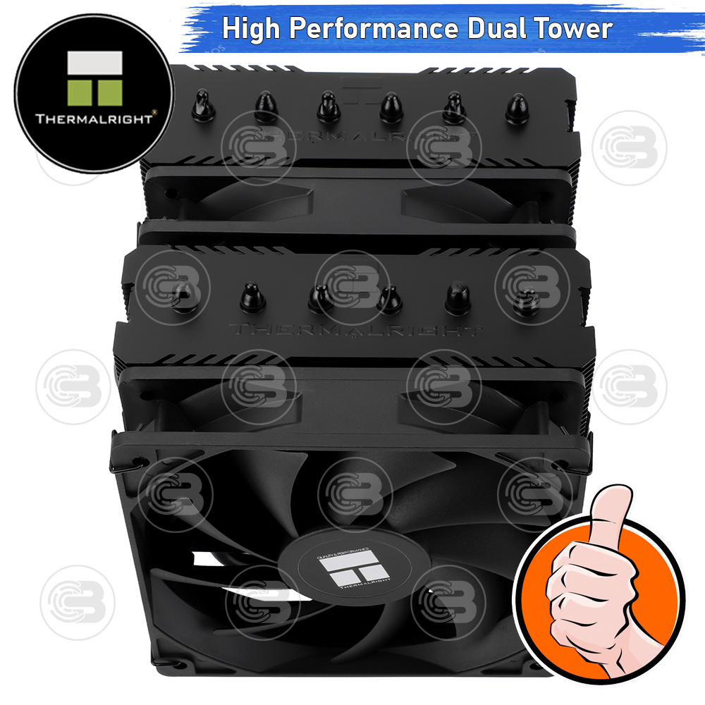 [CoolBlasterThai] Thermalright Peerless Assassin 120 SE BLACK CPU Heat Sink (AM5/LGA1851 Ready) ประกัน 3 ปี