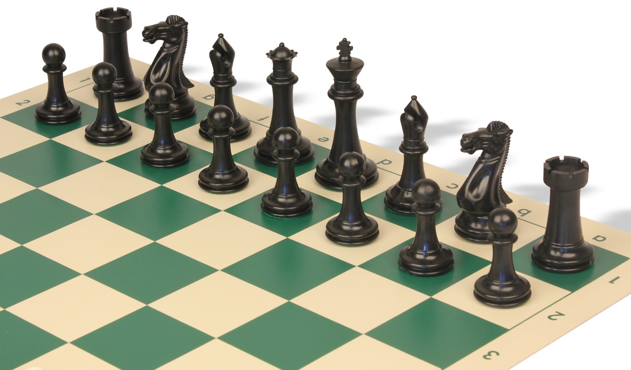 3 7/8" Big Knight Series Plastic Chess Pieces ตัวหมากรุกสากลบิกไนท์