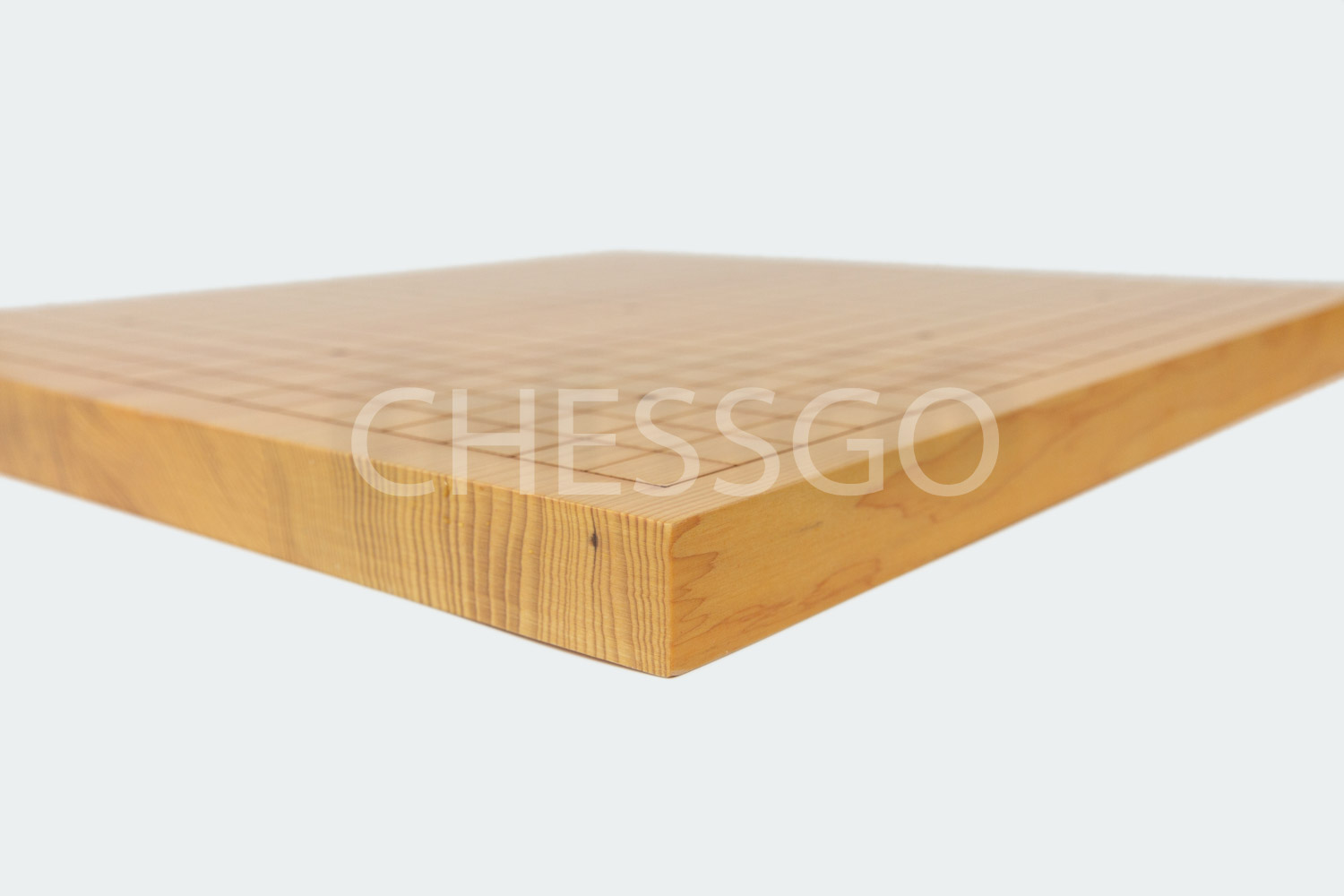 ชุดหมากล้อมไม้Torreya19เส้น(กระดาน3cm/เม็ดหินyunzi/โถไม้yellow spruce)