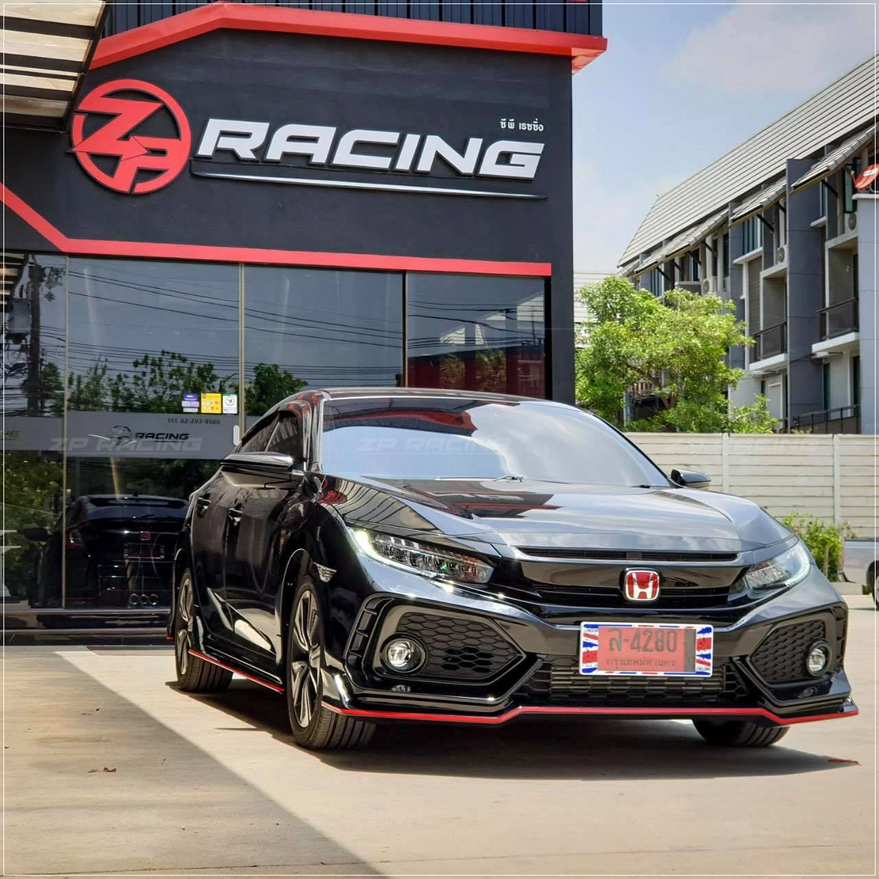 ชุดแต่ง CIVIC FK ทรง Type R 2016-18 แบบครอบทับ ประกันงานสี 1 ปี