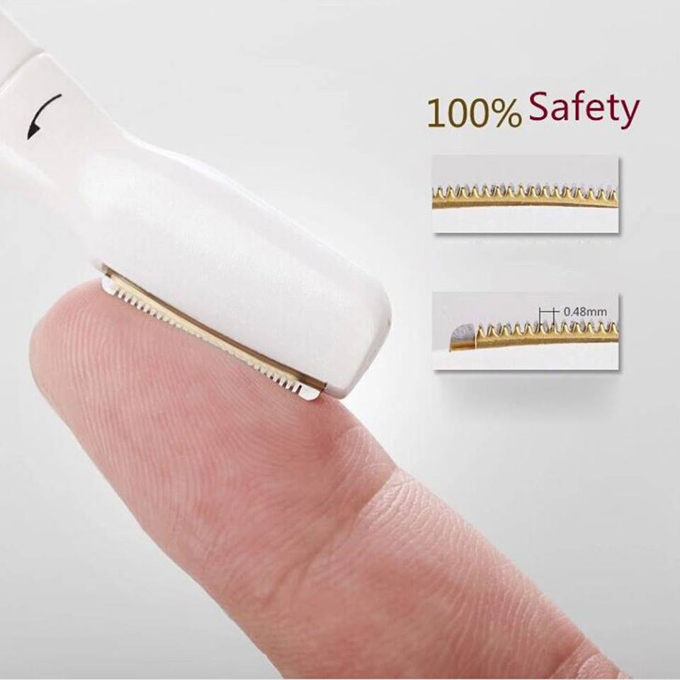 แท้พร้อมส่ง‣ Kemei Lady Shaver KM-8188 เครื่องกันคิ้วไฟฟ้า