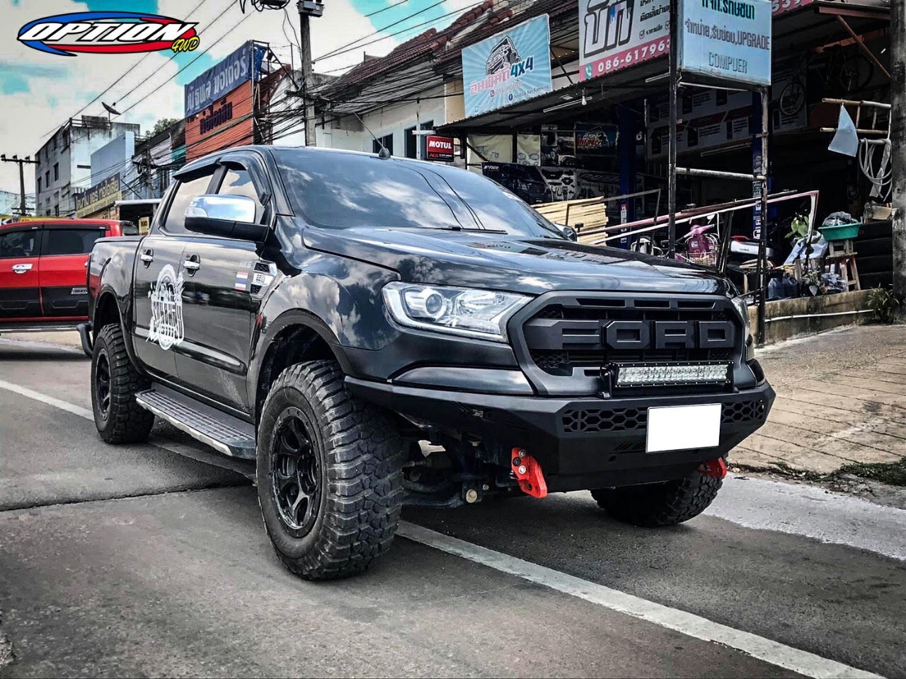 ชุดกันชนหน้า Option 4WD