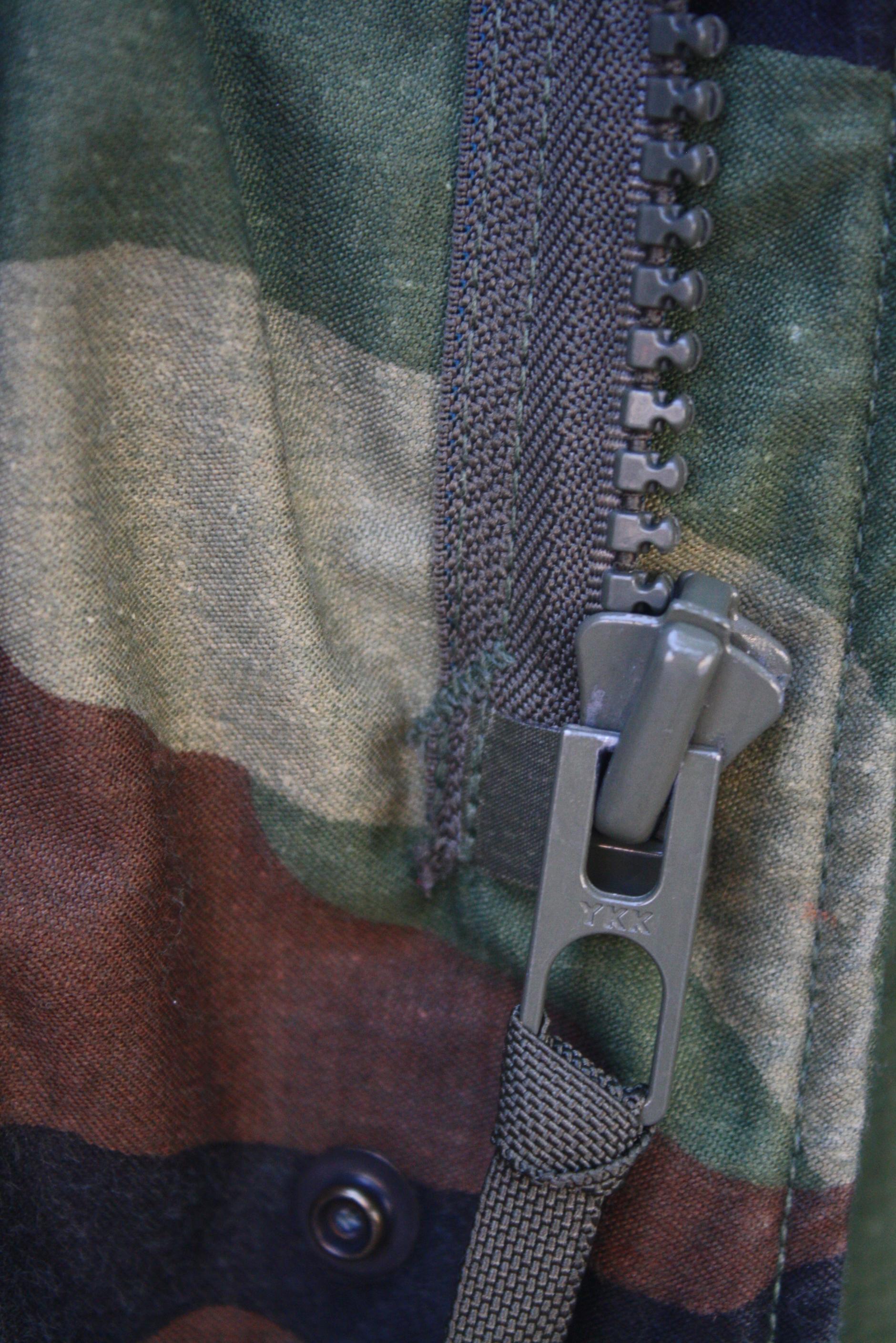 เสื้อทหารสหรัฐ M65 ลายพราง woodland MS