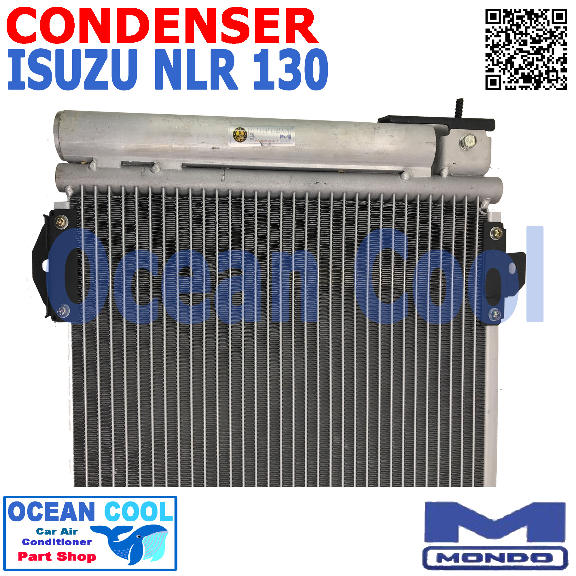 แผงแอร์ ISUZU NLR 130 อีซูซุ เอ็นแอลอาร์ 130 แรง 4ล้อ เล็ก รถบรรทุก CD0064 CONDENSER รังผึ้งแอร์ แผงรังผึ้ง แผงคอยล์ร้อน คอนเดนเซอร์ อะไหล่ แอร์ รถยนต์