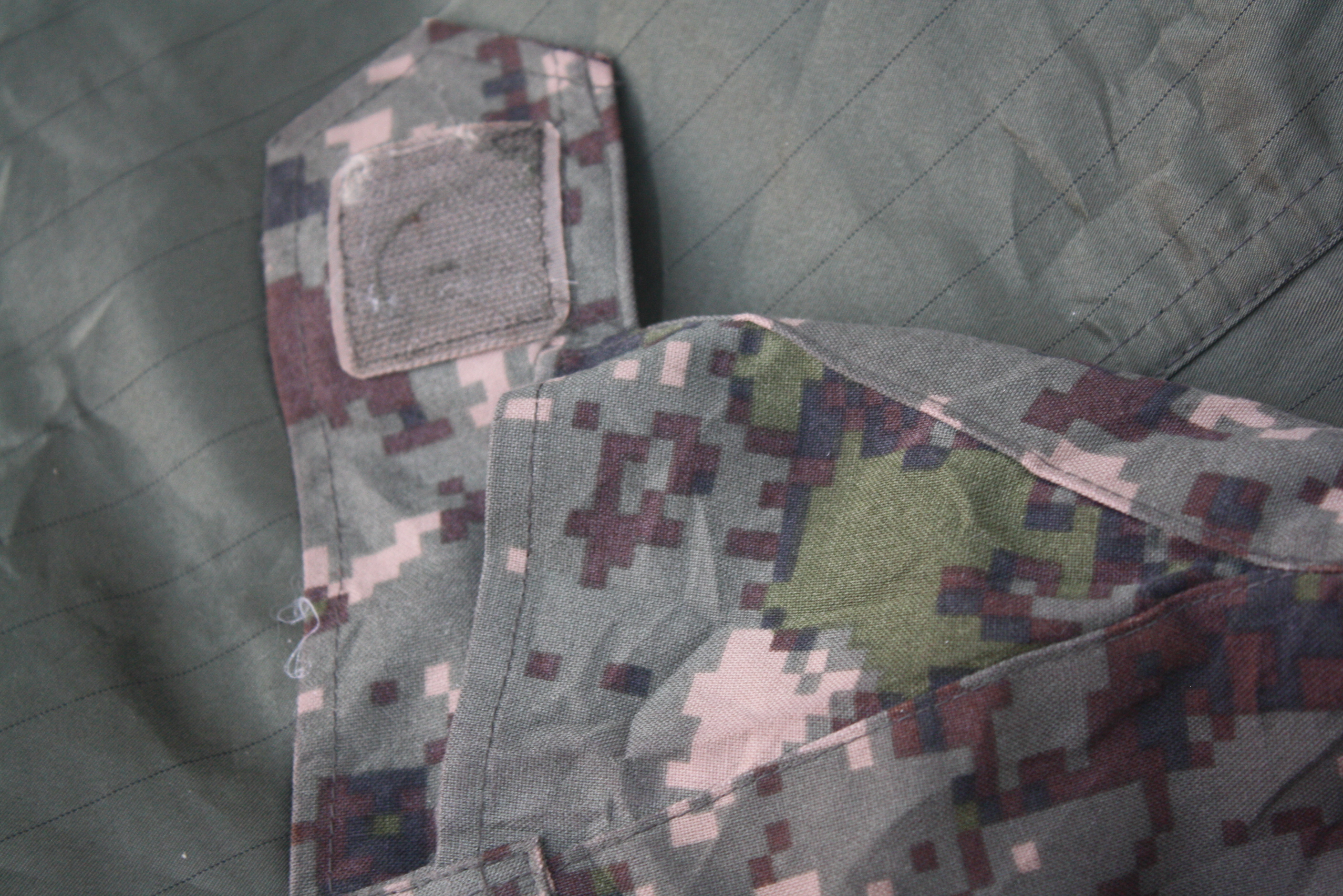 เสื้อทหารเกาหลีใต้ ลายใหม่ ติจิตอล