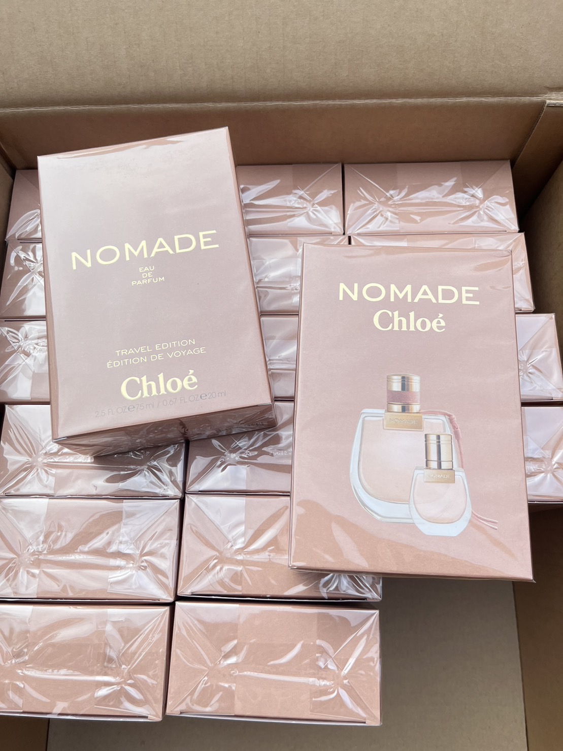 เซต 2 ชิ้น Chloe Nomade Eau De Parfum Travel Edition Set 75ml.+20ml. ของแท้