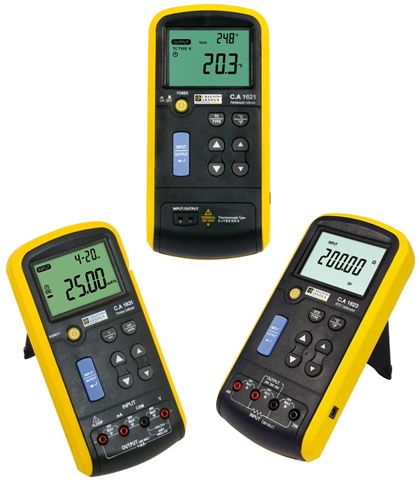 CA1621, CA1623, CA1631 Calibrators เครื่องสอบเทียบอุณหภูมิและสัญญาณไฟฟ้า