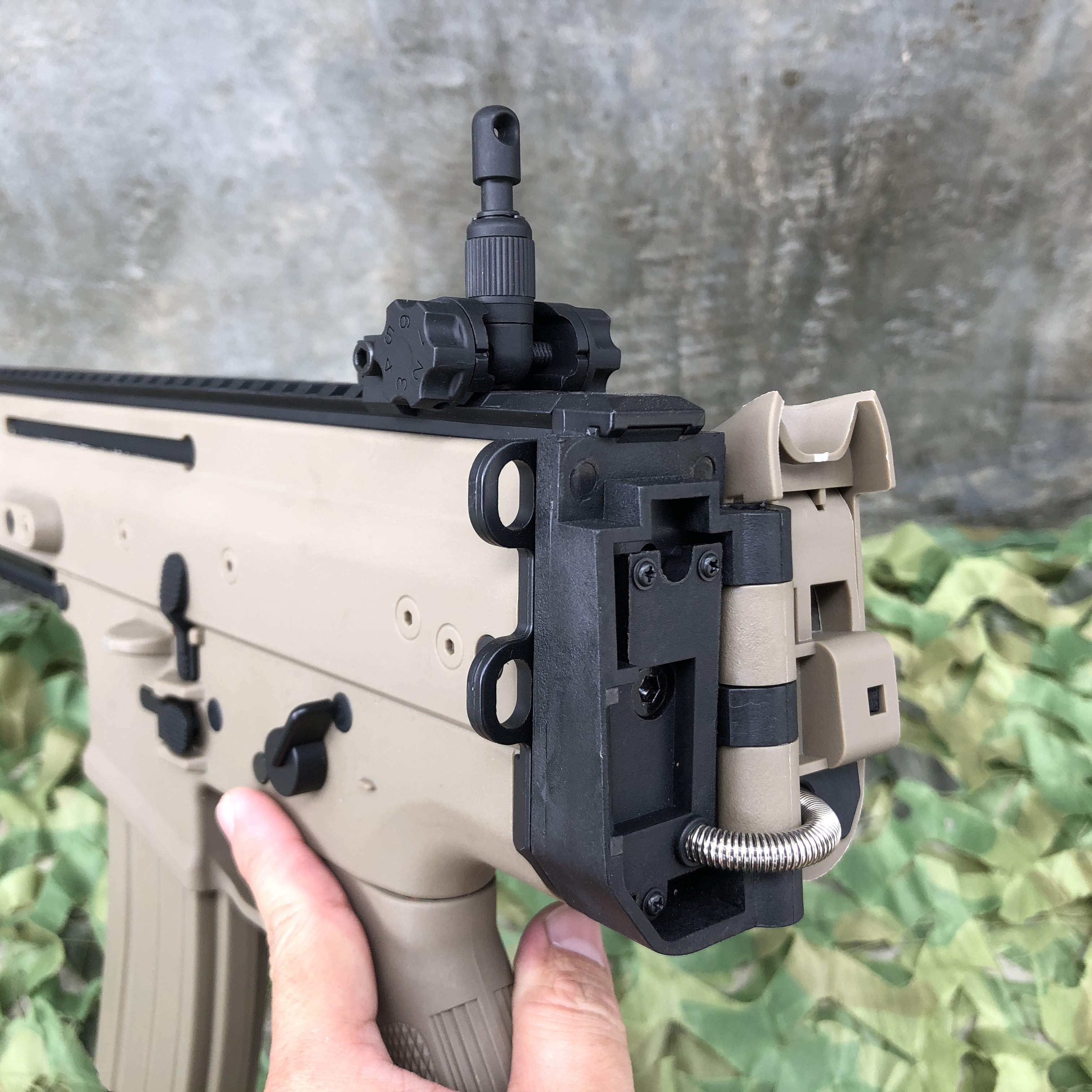 ปืนเจล ปืนเจลไฟฟ้า รุ่น SCAR-L (Semi Auto&Full Auto)