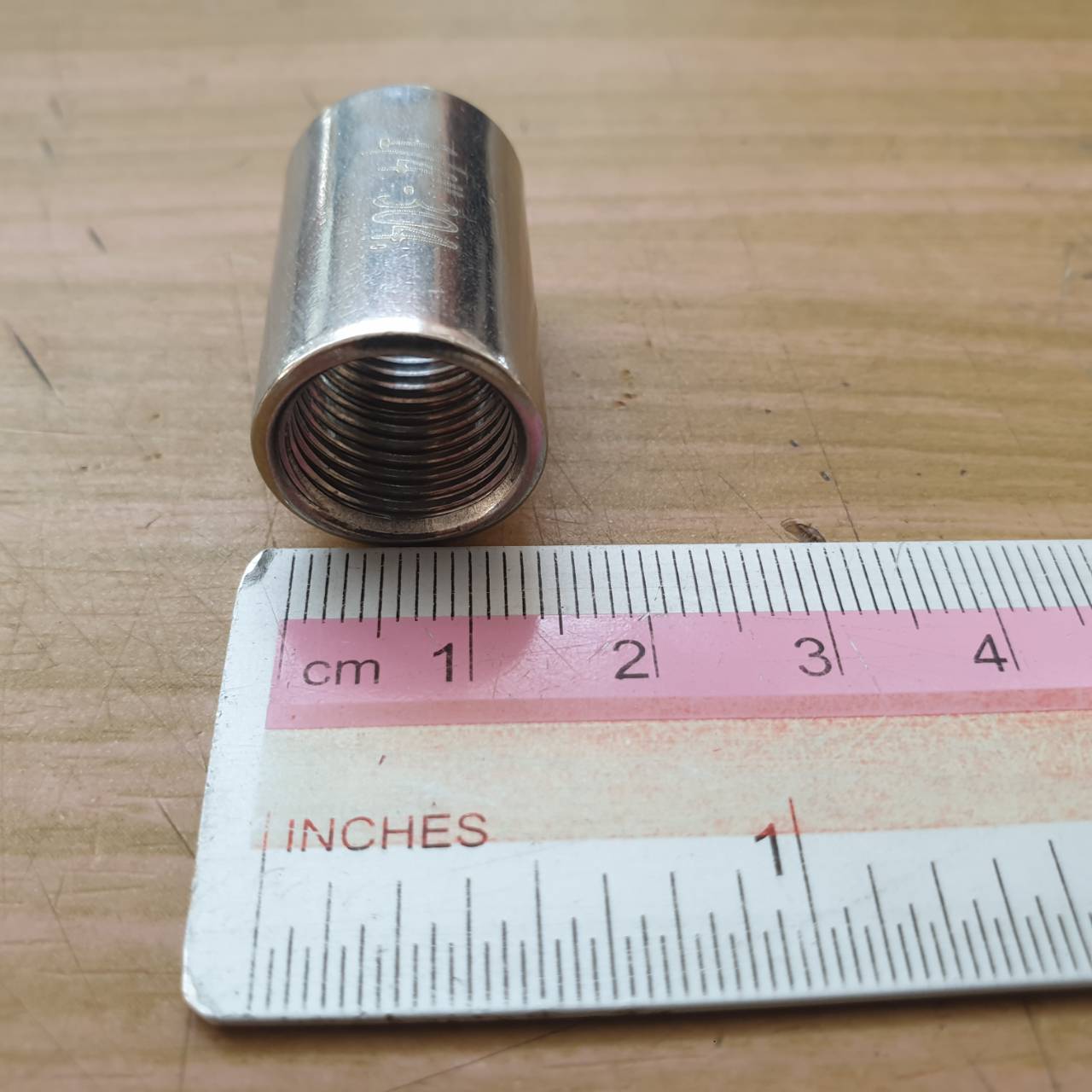 ต่อตรงสแตนเลส304 เกลียวใน NPT ขนาด 1/4นิ้ว(2หุน) #6000165