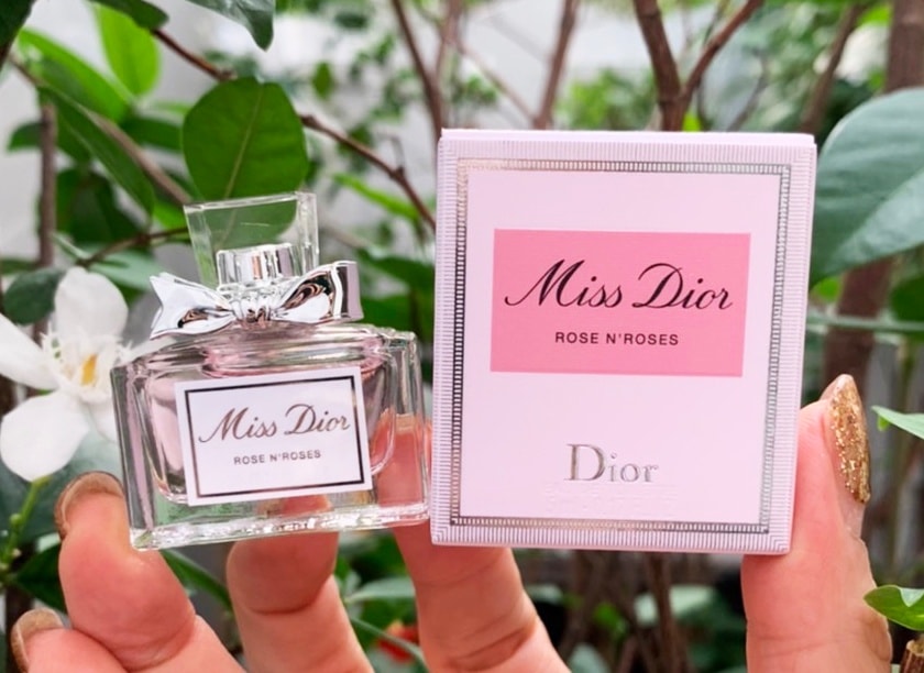 Miss Dior Rose N'Roses EDT 5ml. ขนาดทดลอง แบบแต้ม