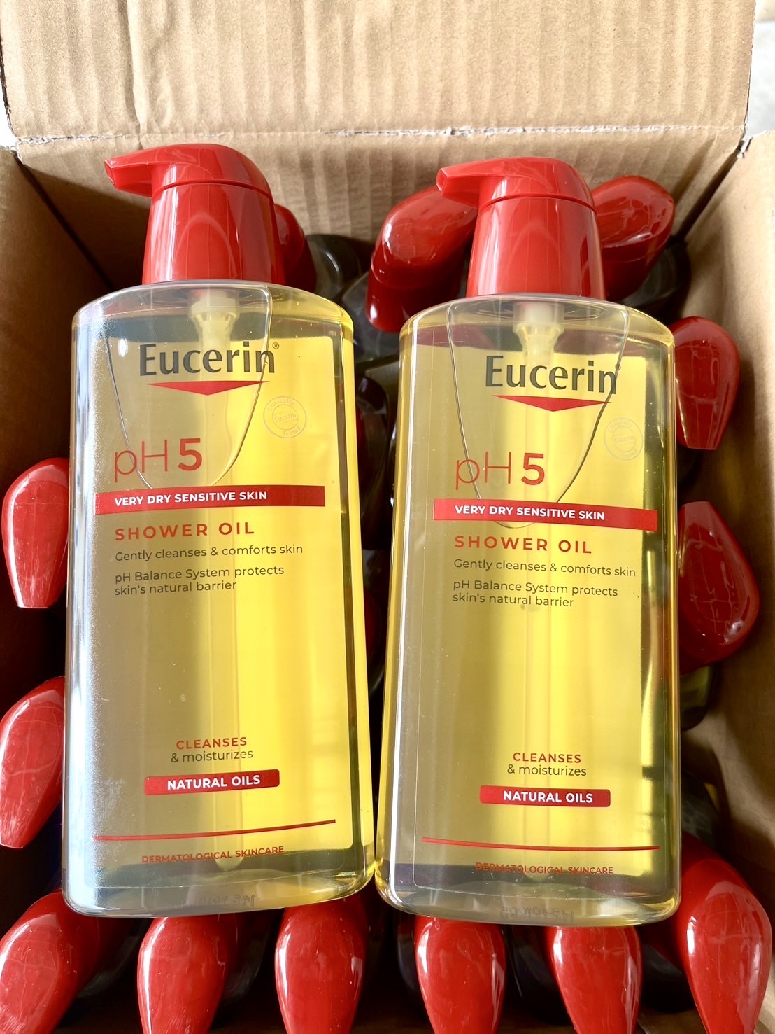 Eucerin pH5 Shower Oil 400ml. ครีมอาบน้ำผสมน้ำมัน (1ขวด)