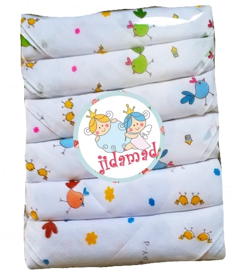 ผ้าอ้อมสาลู 27x27 แพ็คครึ่งโหล