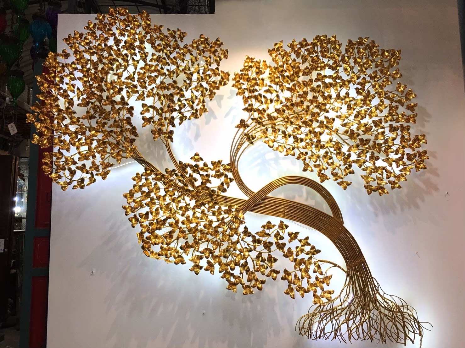 ต้นไทรเรียกทรัพย์กวักเงินล้าน (210x210 cm)