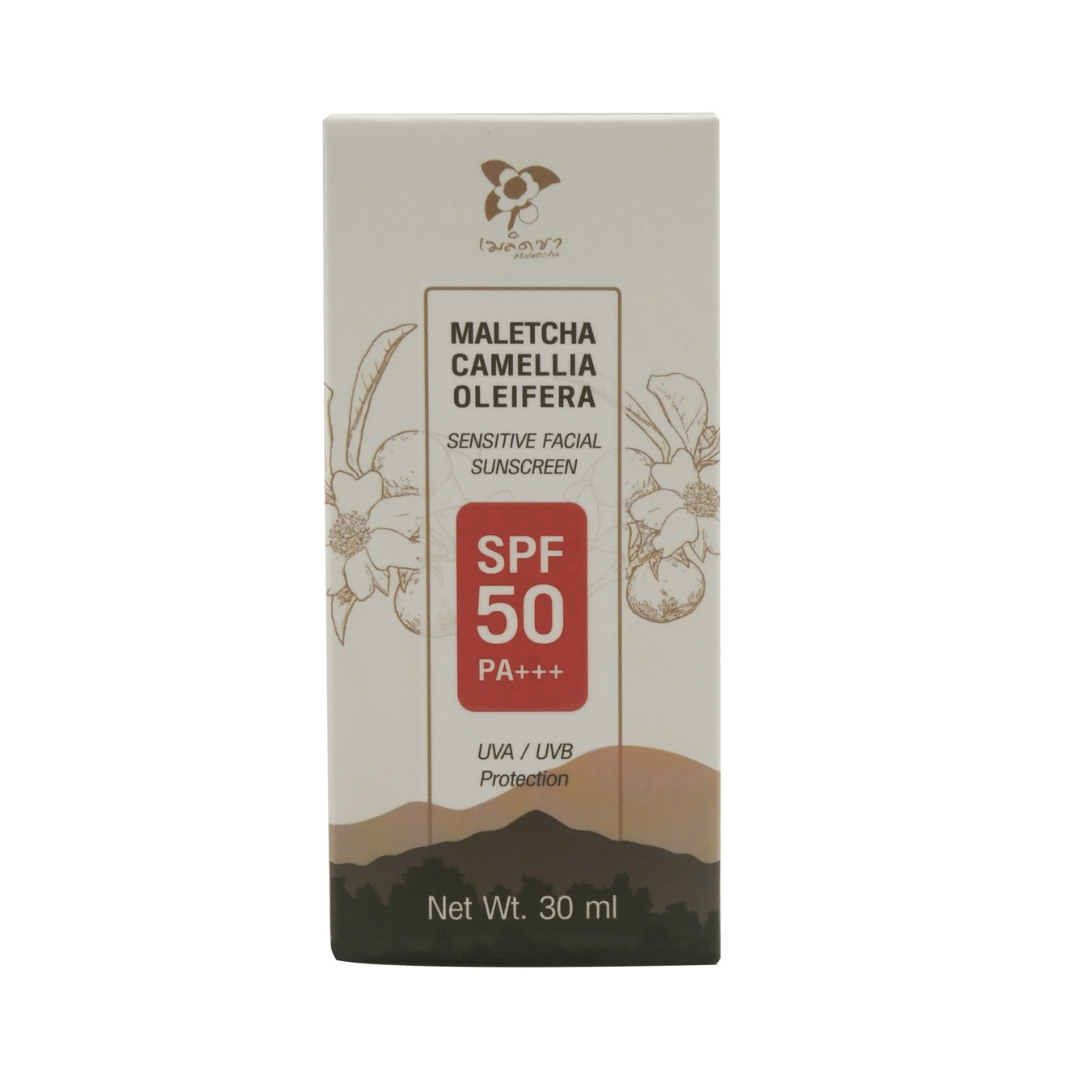 เมล็ดชา คามีเลีย โอลีเฟร่า เซนซิทีฟ เฟเชียล ซันสกรีน เอสพีเอฟ 50 พีเอ+++