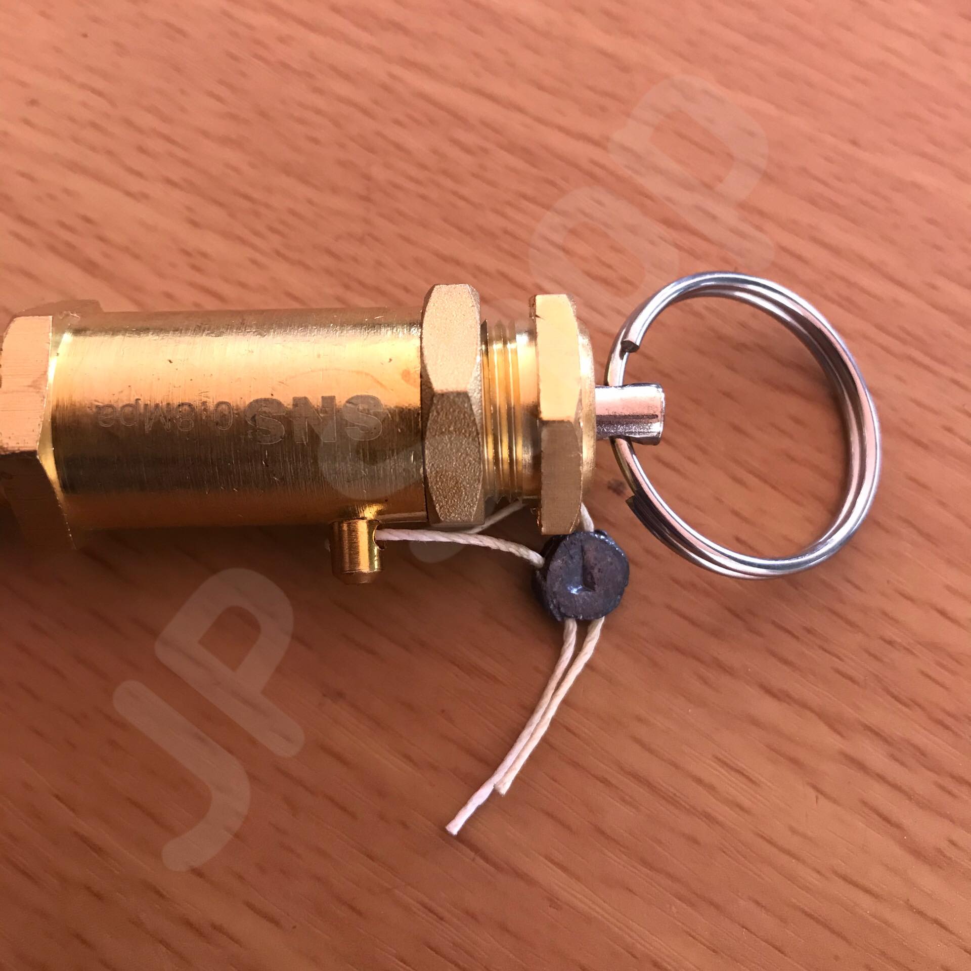 เซฟตี้วาล์ว โปโลลม ปั๊มลม เกลียวนอกNPT 2 หุน BV-2 ทองเหลือง ตัดรอบส่งทุกๆชั่วโมง #1022