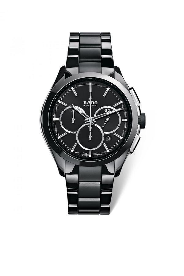 Rado Hyperchrome XXL Automatic Chronograph Black Ceramic Men's Watch รุ่น R32275152