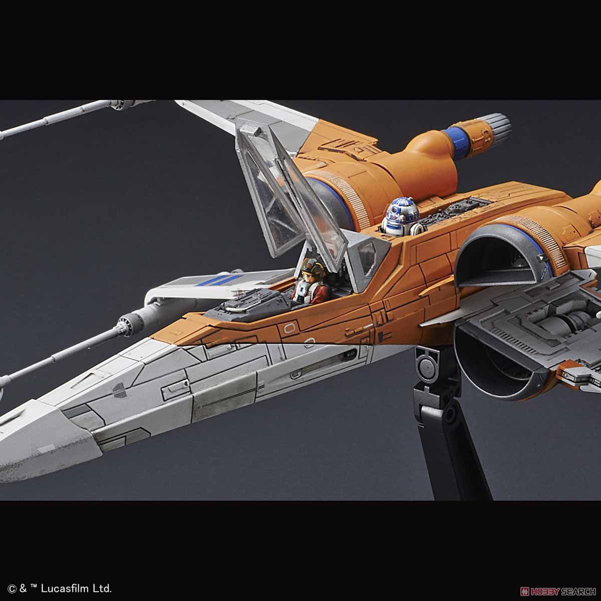 1/72 Poe's X-Wing Fighter (The Rise of Skywalker) BANDAI - Star Wars