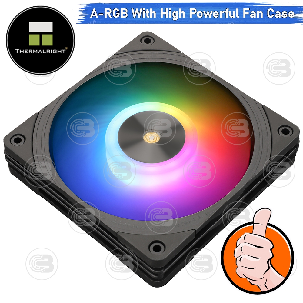 [CoolBlasterThai] Thermalright TL-B12-S A-RGB Static Pressure Fan Case (size 120 mm.) ประกัน 3 ปี